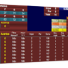 Imagem da Matriz para Quina 16 dezenas e 38 apostas versão a da Prêmio Dourado